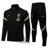 Liverpool Trainingsjack Pak 2022-23 Zwarte - Kids